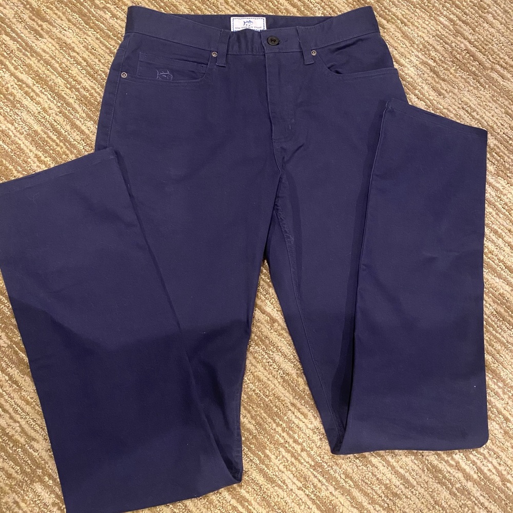 Southern Tide Navy Chino Pant